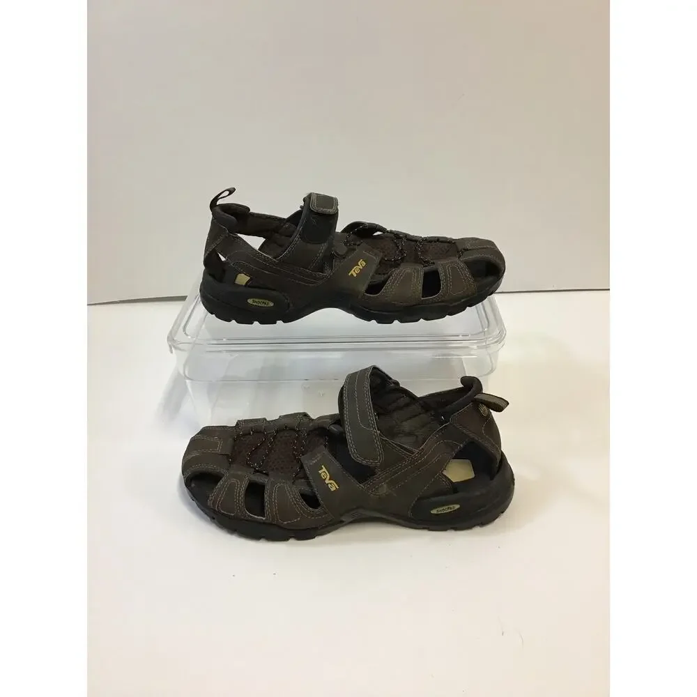 Teva‎ Brown Water/Hiking Men's Sandals Size 10